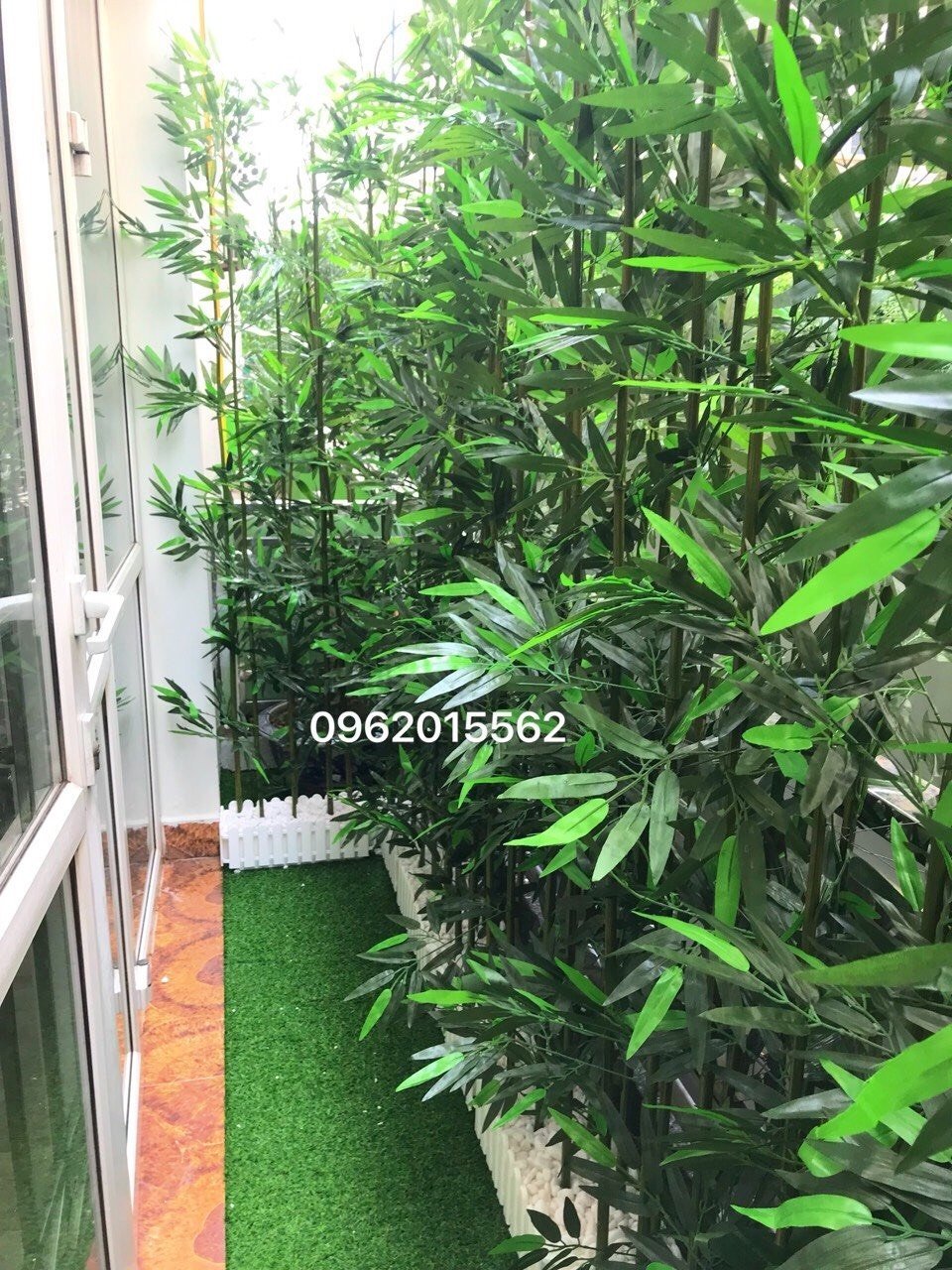 Cây trúc giả nhiều lá, set 100 cây độ cao từ 120cm đến 200cm