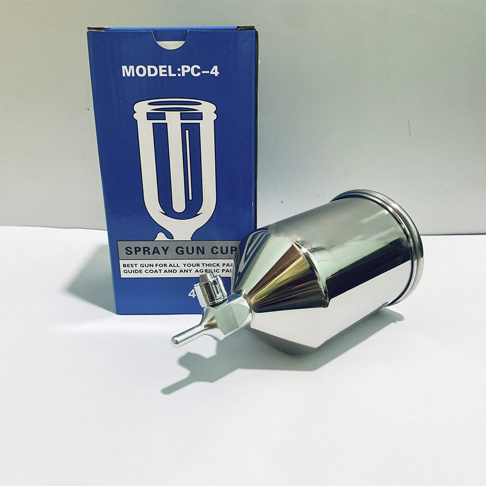 Cốc đựng sơn inox, có chân.