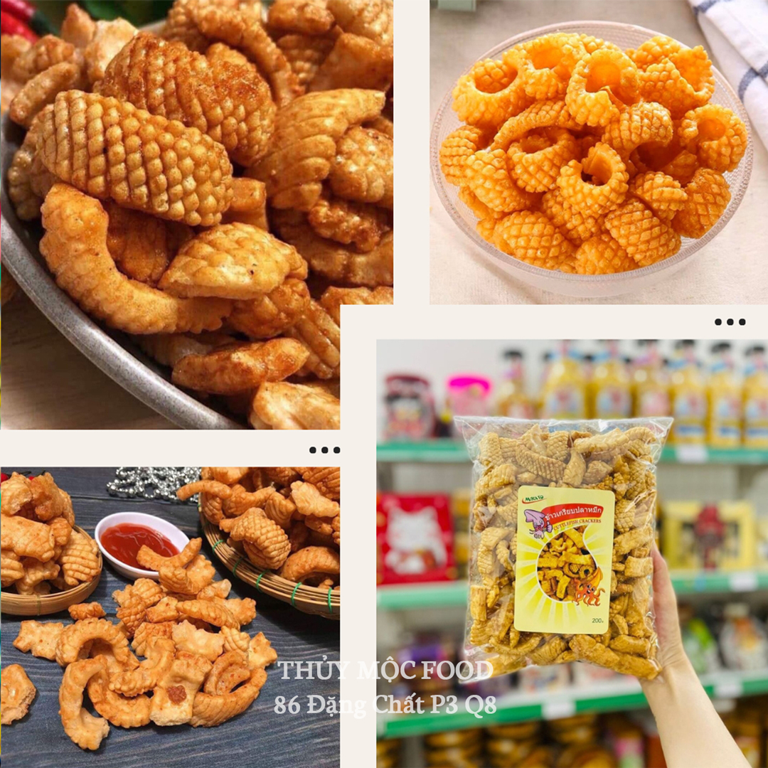 Bánh snack bim bim vị mực mikato thái lan ăn là nghiền ⚡nhập khẩu thái lan⚡
