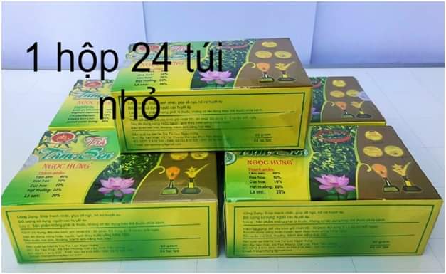 COMBO 4 HỘP TRÀ TÂM SEN NGỌC HƯNG - 200K