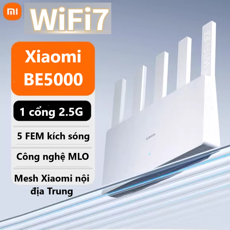  Bộ Phát Wifi Mesh Wifi 7 Xiaomi BE5000 2.5G 
