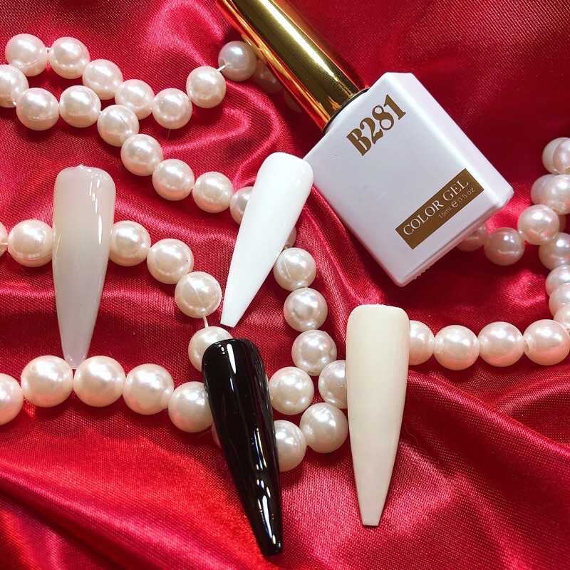 Sơn gel b281 siêu mướt nhiều màu
