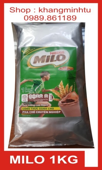 Bột Milo Nguyên Chất 1kg - Nestlé (HSD : 10/2024)