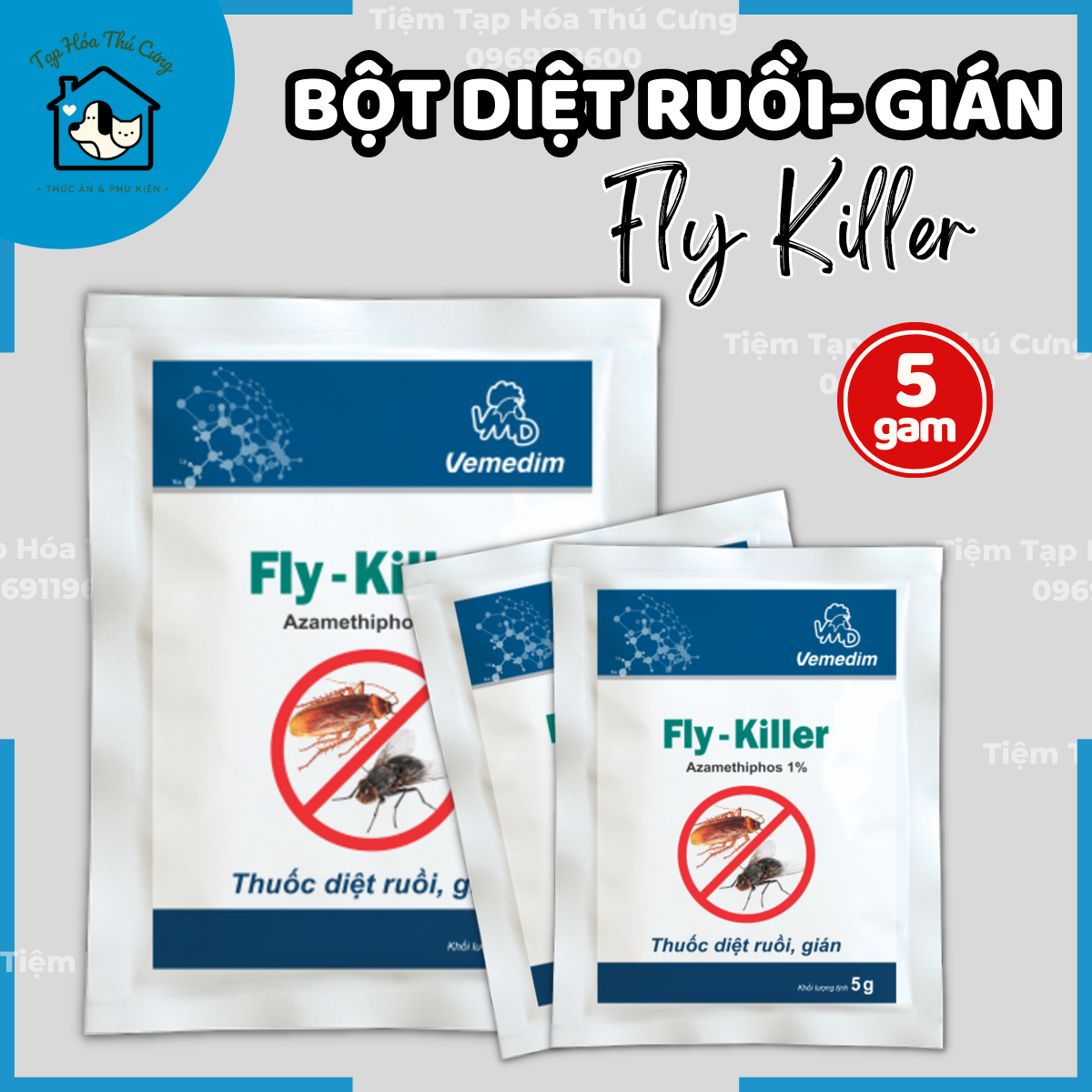 Thuốc diệt ruồi gián fly killer vemedim