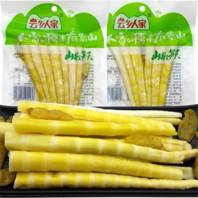 1 Gói Măng Trúc Muối Ớt Xanh 120G