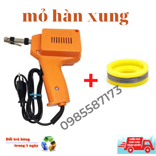 Mỏ hàn xung, Máy hàn thiếc Điện tử 100w Tặng cuộn thiếc