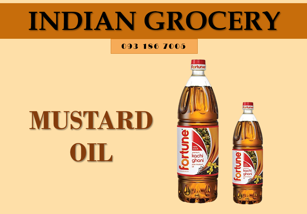 Dầu mù tạt - mustard oil