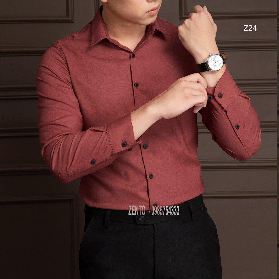 [4.4 HOÀN TIỀN 15%]Áo sơ mi nam Bamboo dài tay công sở cao cấp Zento [xem ngay]