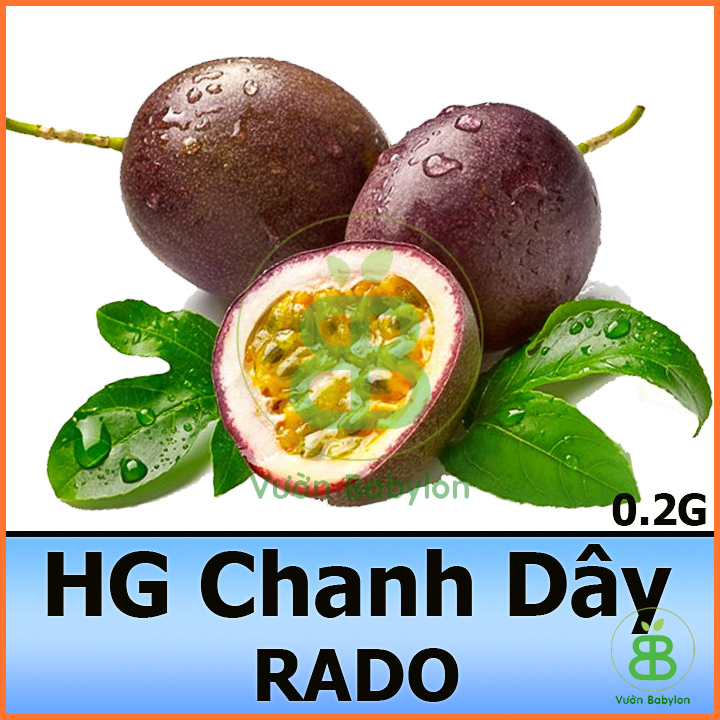 Hạt Giống Chanh Leo (Dây) 0,2G Dễ Trồng, Thơm Ngon