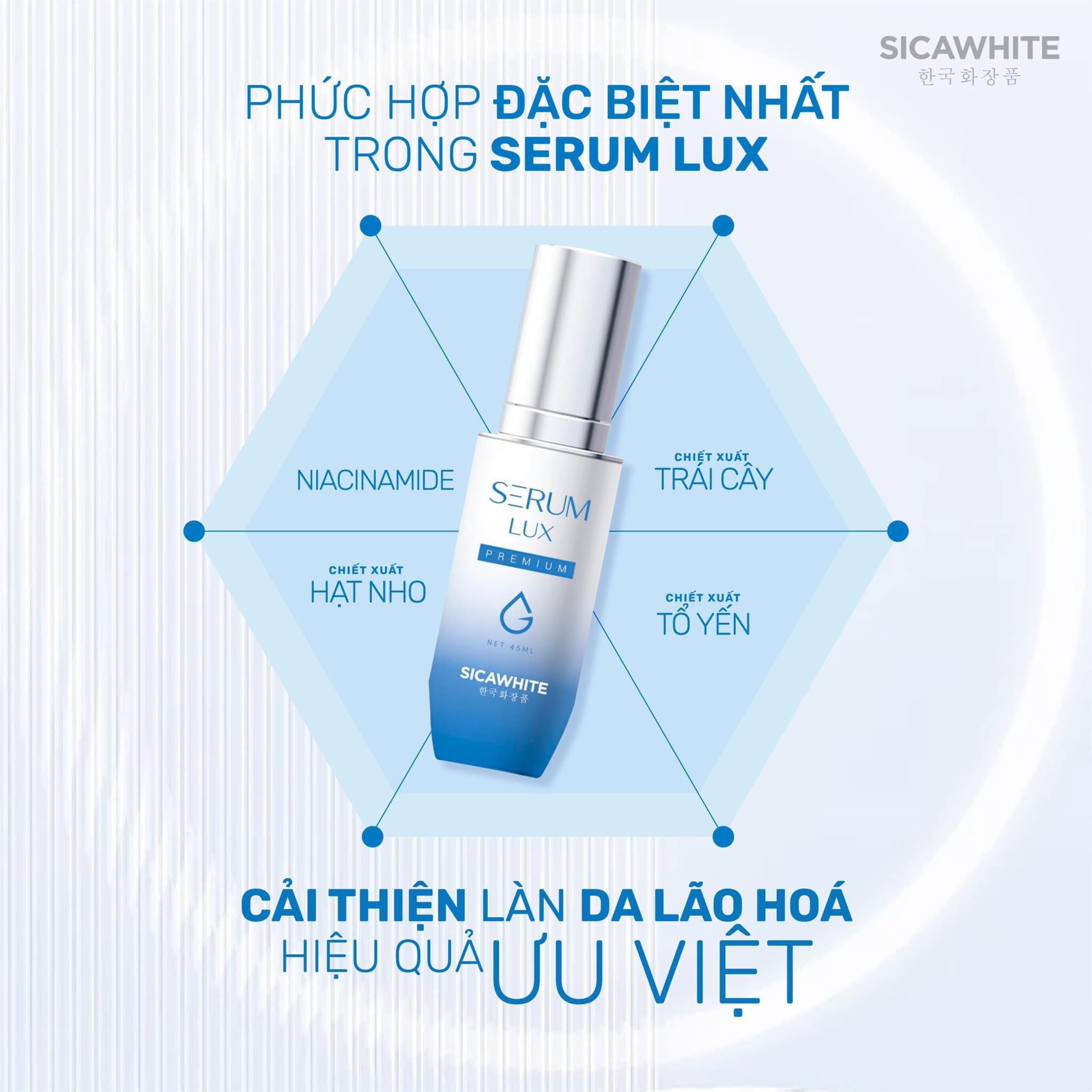 Serum luxury cao cấp sica white