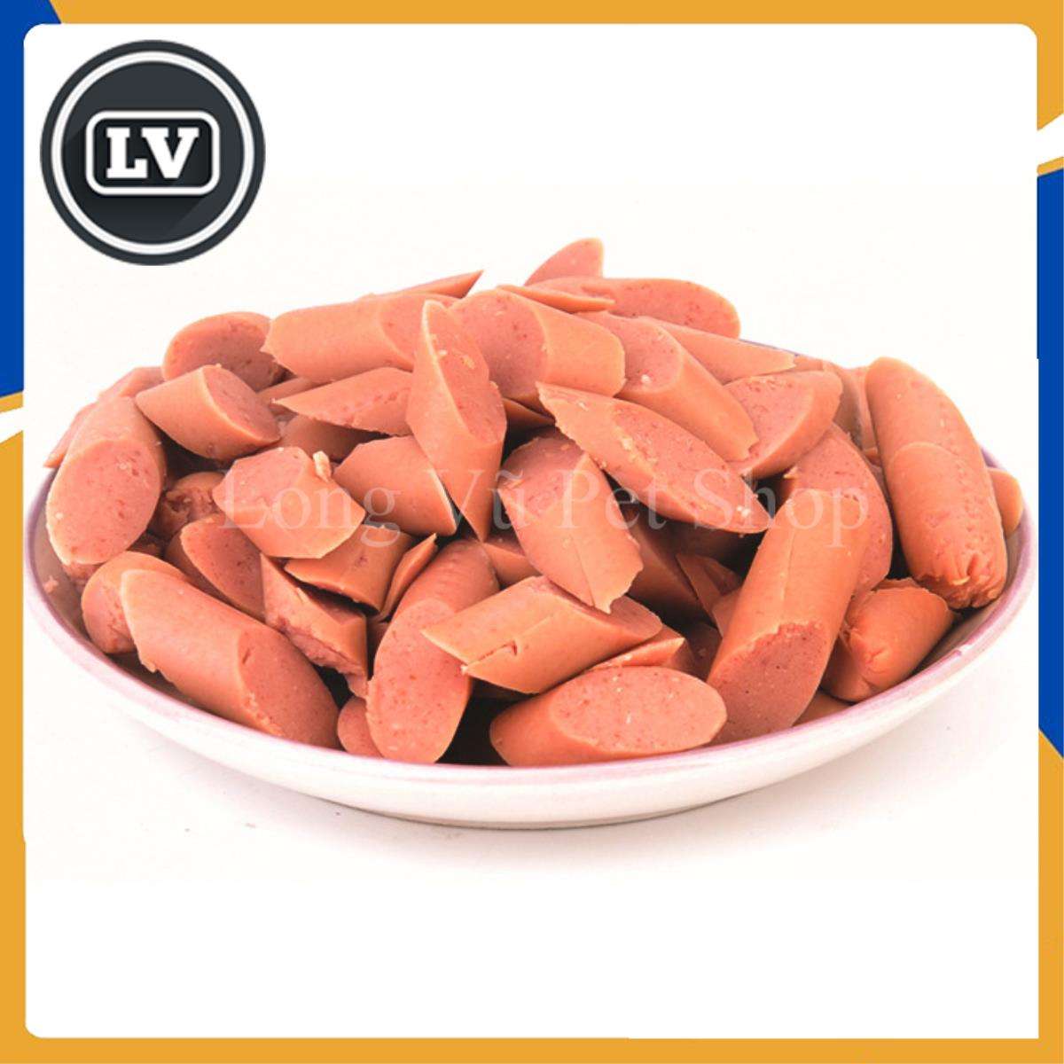 Combo 5 chiếc Xúc xích ăn liền cho chó mèo, hamster hương vị thơm ngon bổ dưỡng 16gr