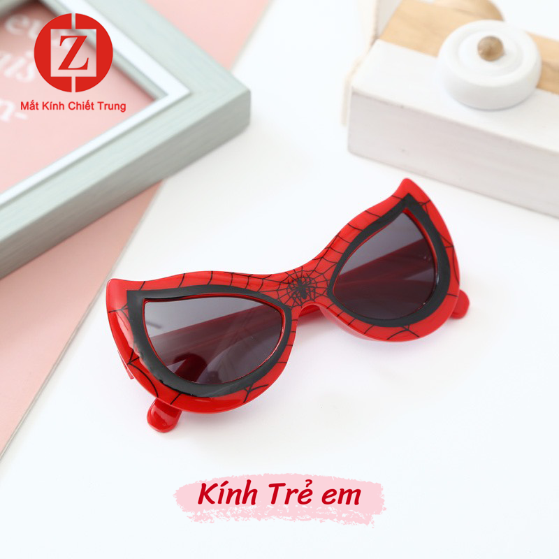 Kính chống nắng hình Người Nhện siêu đáng yêu Chống tia cực tím siêu hot cho bé trai bé gái mã T1566