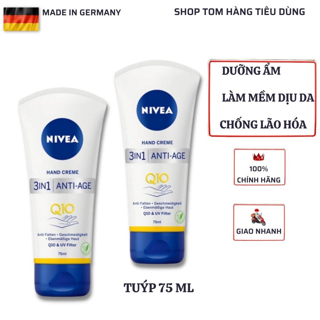 Kem dưỡng da tay nivea q10 anti age hàng đức