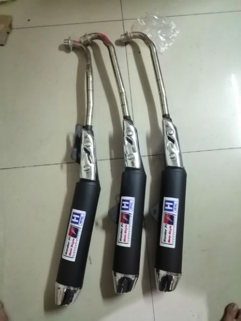 Pô hơi móc sẵn lắp xe Sirius rc