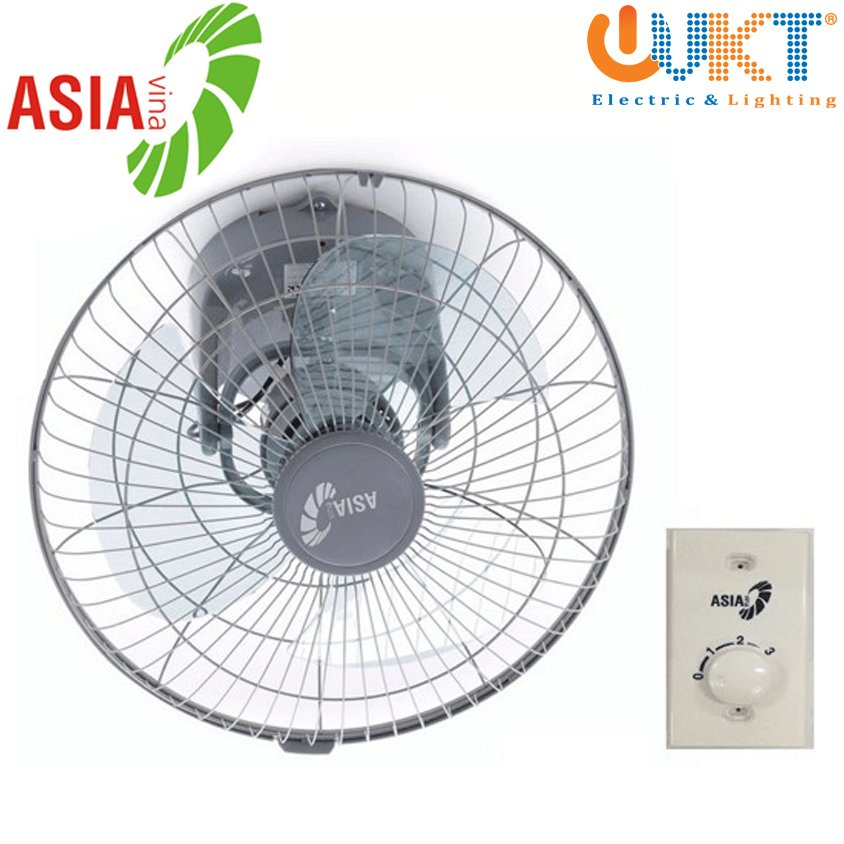 Quạt đảo trần có hộp số asiavina x16001 - màu ngẫu nhiên