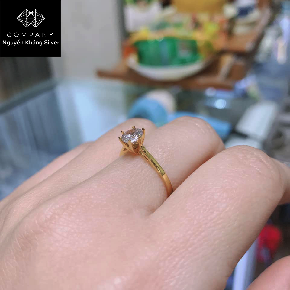 Nhẫn nữ vàng tây 10kara