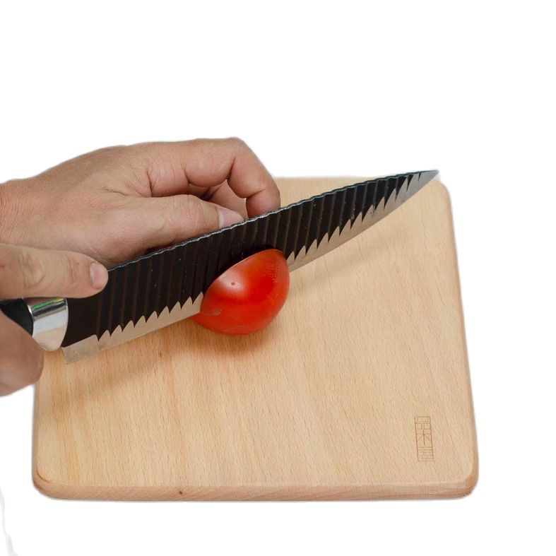 Thớt vuông mỏng nhỏ bằng gỗ VKU thớt decor / thớt nhỏ đẹp kích thước 18.5xH1cm