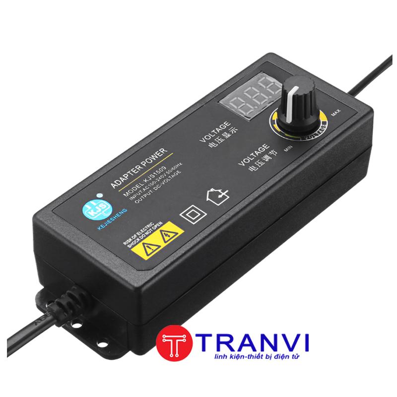 Bộ nguồn adapter kjs-1509, 3-24vdc, 2.5a