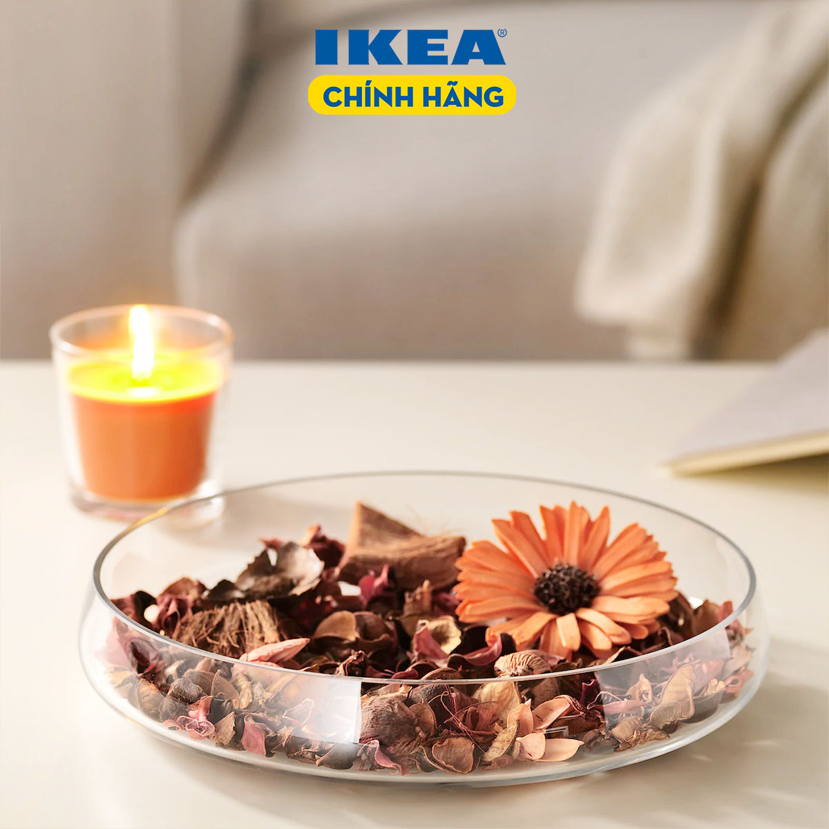 [HCM] HOA KHÔ THƠM IKEA CHÍNH HÃNG – DOFTA (HƯƠNG CAM ĐÀO)