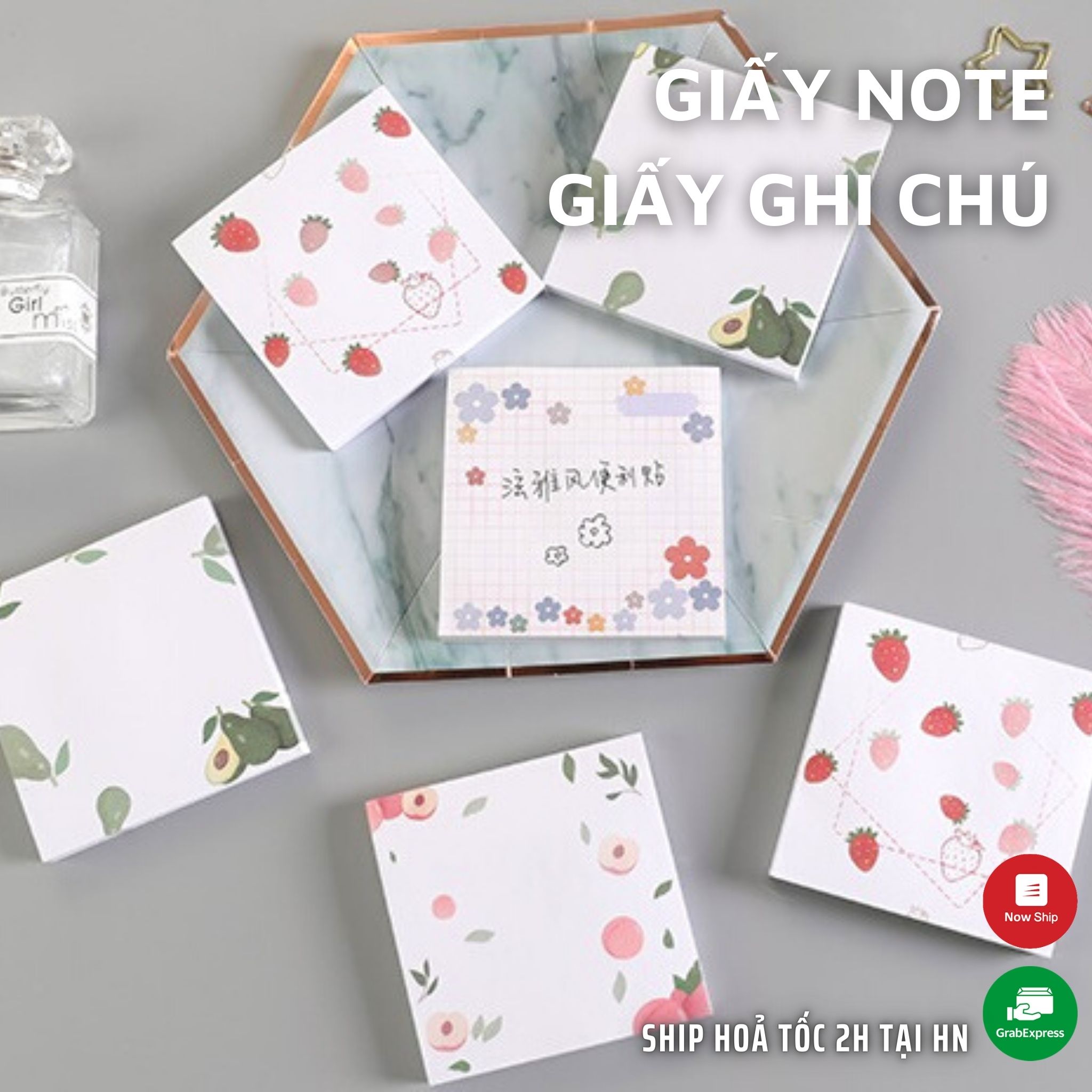 Giấy note - Giấy ghi chú nhiều hình dễ thương