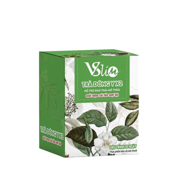 Trà giảm cân đông y vslim x2