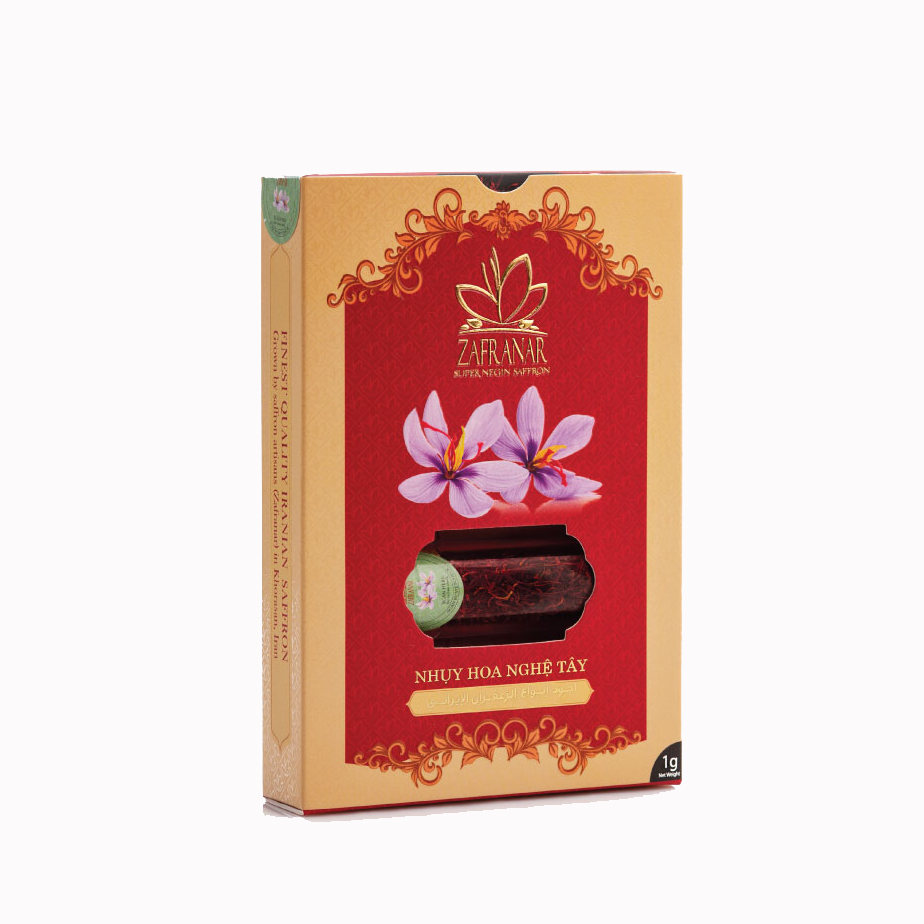 Nhụy Hoa Nghệ Tây Zafranar Saffron Super Negin 1gr - Loai cao cấp