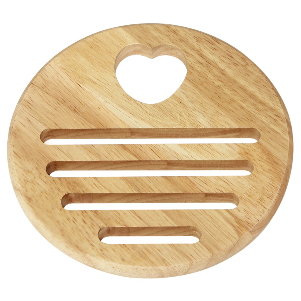 Miếng Lót Nồi Gỗ Nhập Khẩu - Đế Lót Nồi Gỗ Cách Nhiệt Loại Dày - Nhiều Size Tiện Dụng Đa Năng