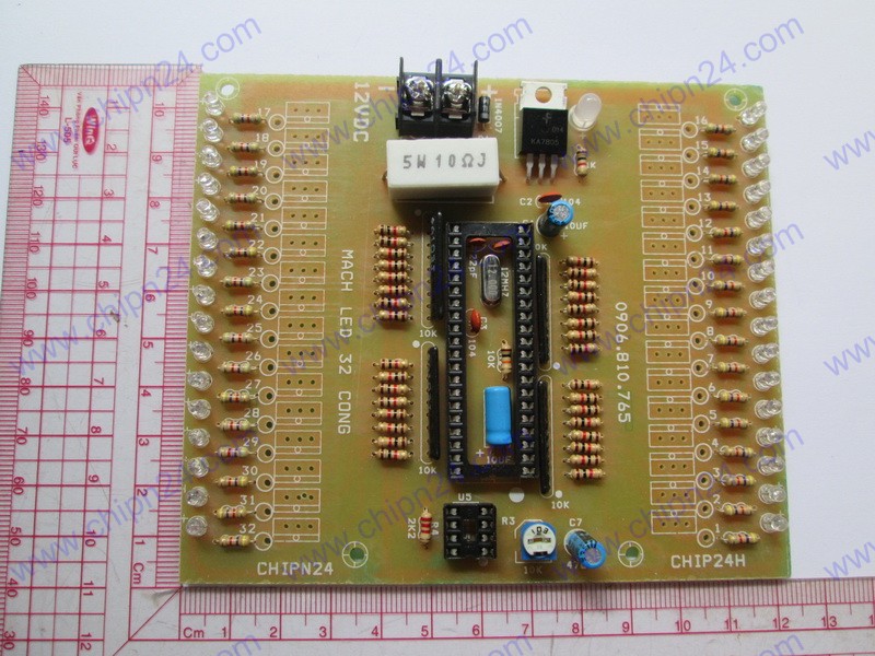 [1 cái] (B92) Mạch led 32 cổng tùy biến
