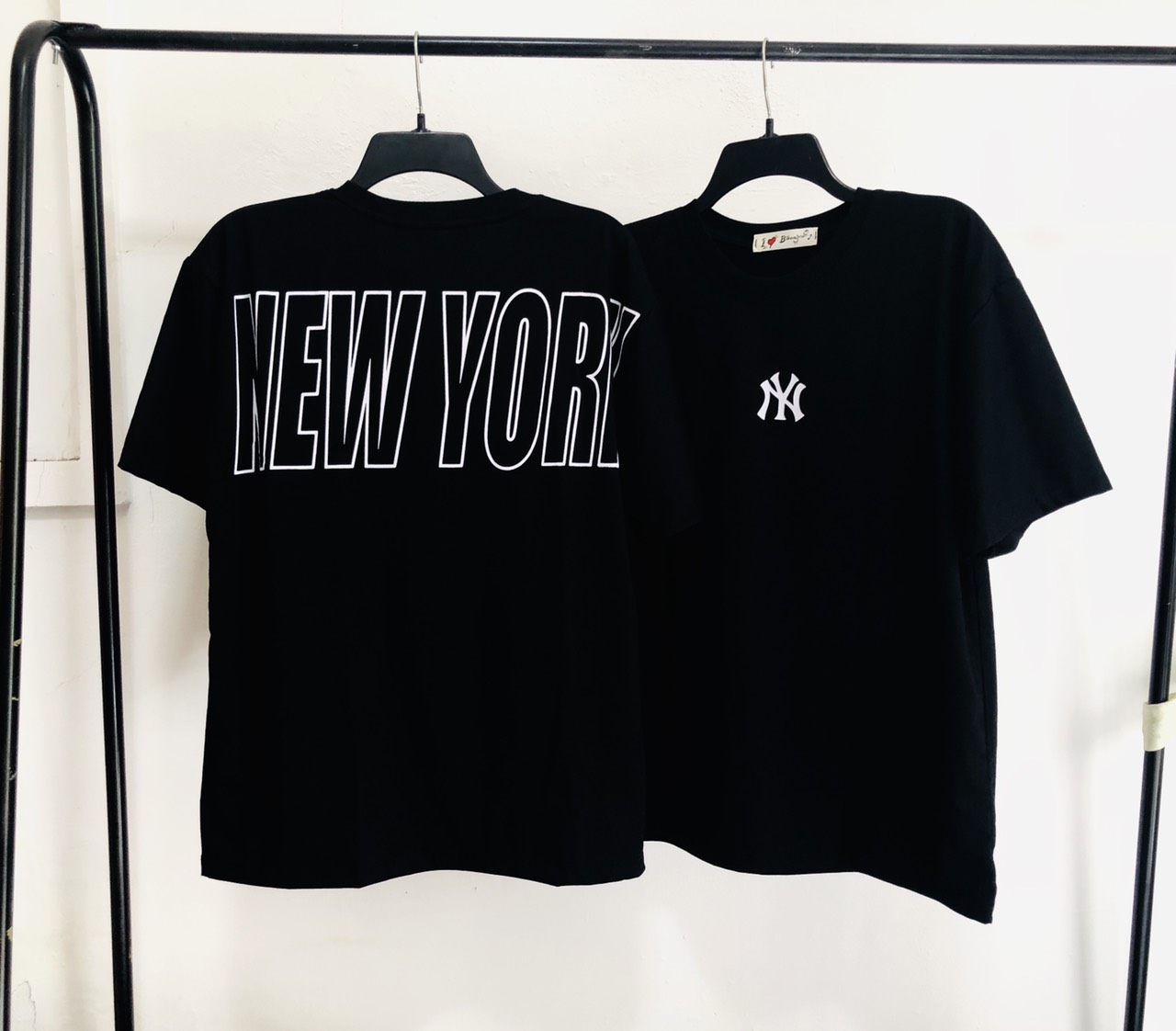 Áo thun N.Y tay lỡ form rộng unisex