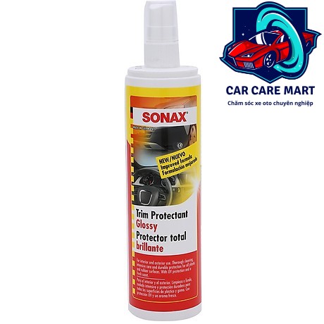 Bảo dưỡng nhựa ngoài xe ô tô - Sonax trim protectant
