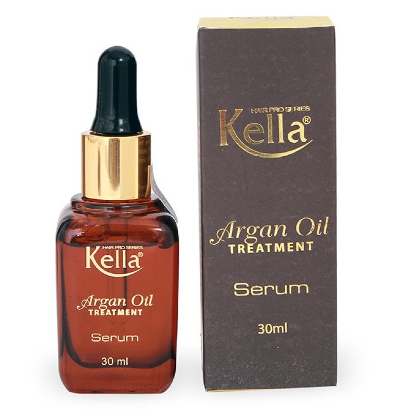Dầu bóng, tinh dầu dưỡng tóc💤CHÍNH HÃNG💤 KELLA Argan 30ml, cung cấp dưỡng chất phục hồi tóc, thẩm thấu nhanh, hiệu quả