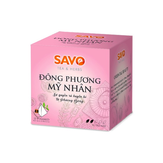 Trà savo đông phương mỹ nhân - hộp 12 túi x 2g