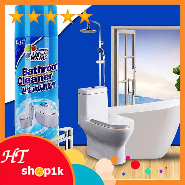 Bình xịt tẩy rửa nhà tắm Bathroom Cleaner- Chai xịt bọt tuyết tẩy đa năng siêu sạch- Vệ sinh nhà cửa