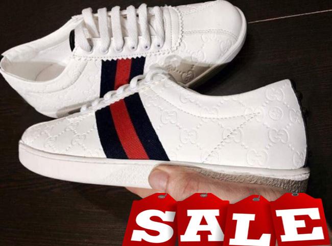 Giày sneaker trằng- giày nam GC- giày thời trang cao cấp