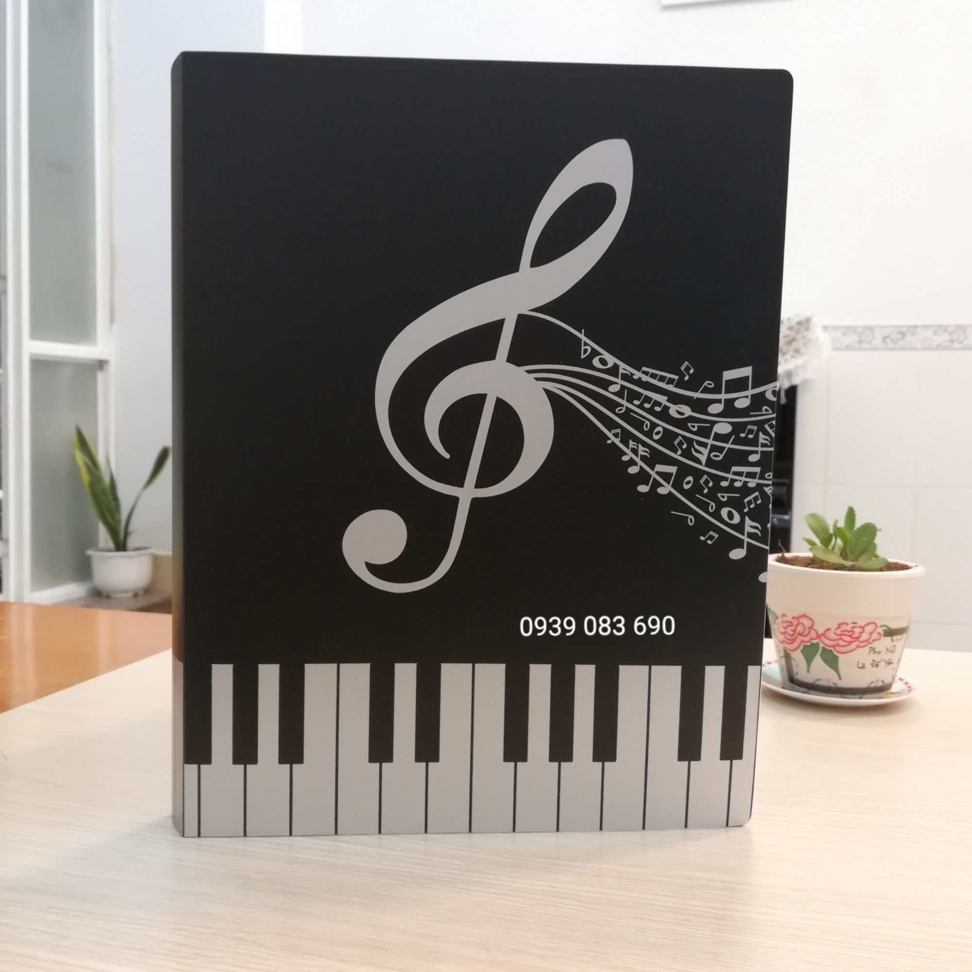 Bìa lá đựng bài nhạc loại 40 trang cao cấp