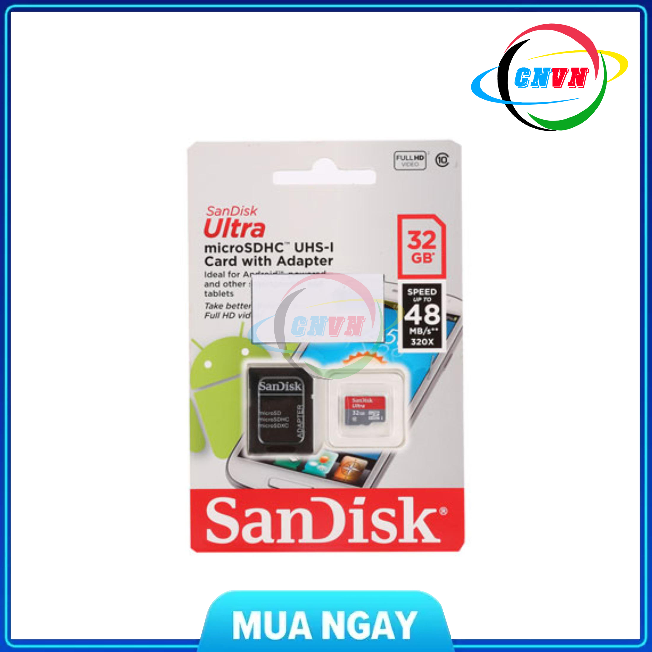 Thẻ nhớ micro sd sandisk ultra 32gb class 10