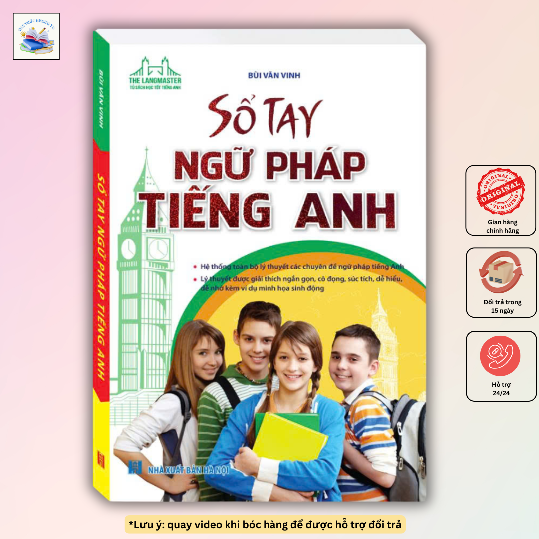 Sách - Sổ tay ngữ pháp tiếng Anh - tái bản