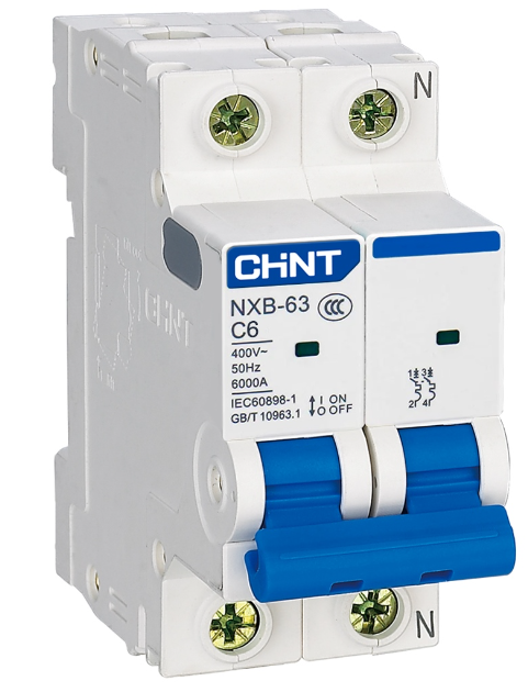 Attomat mcb nxb-63 2p c6-c63
