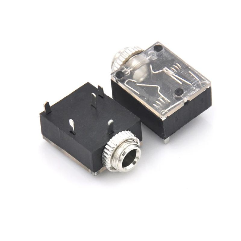 Đầu 3.5 jack 3.5mm cái hàn mạch 2 kênh