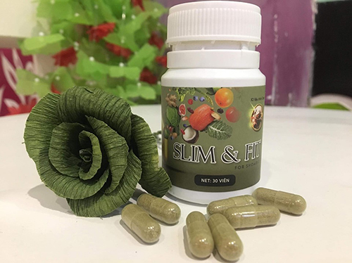 VIÊN UỐNG GIẢM CÂN NÂNG CƠ MÔNG SLIM & FIT30 viên