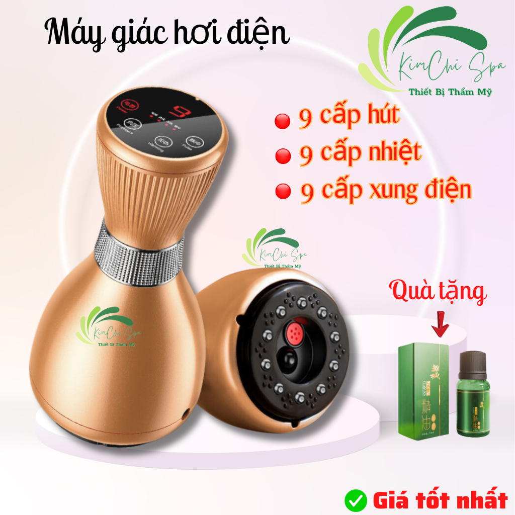 Máy giác hơi chân không 9 cấp cực mạnh | Máy giác hơi cạo gió siêu khỏe