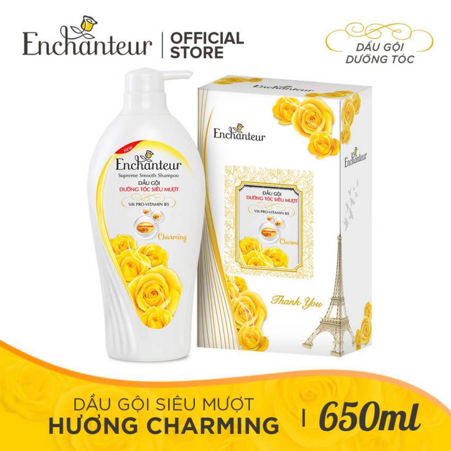 Dầu gội Enchanter siêu mượt 650g
