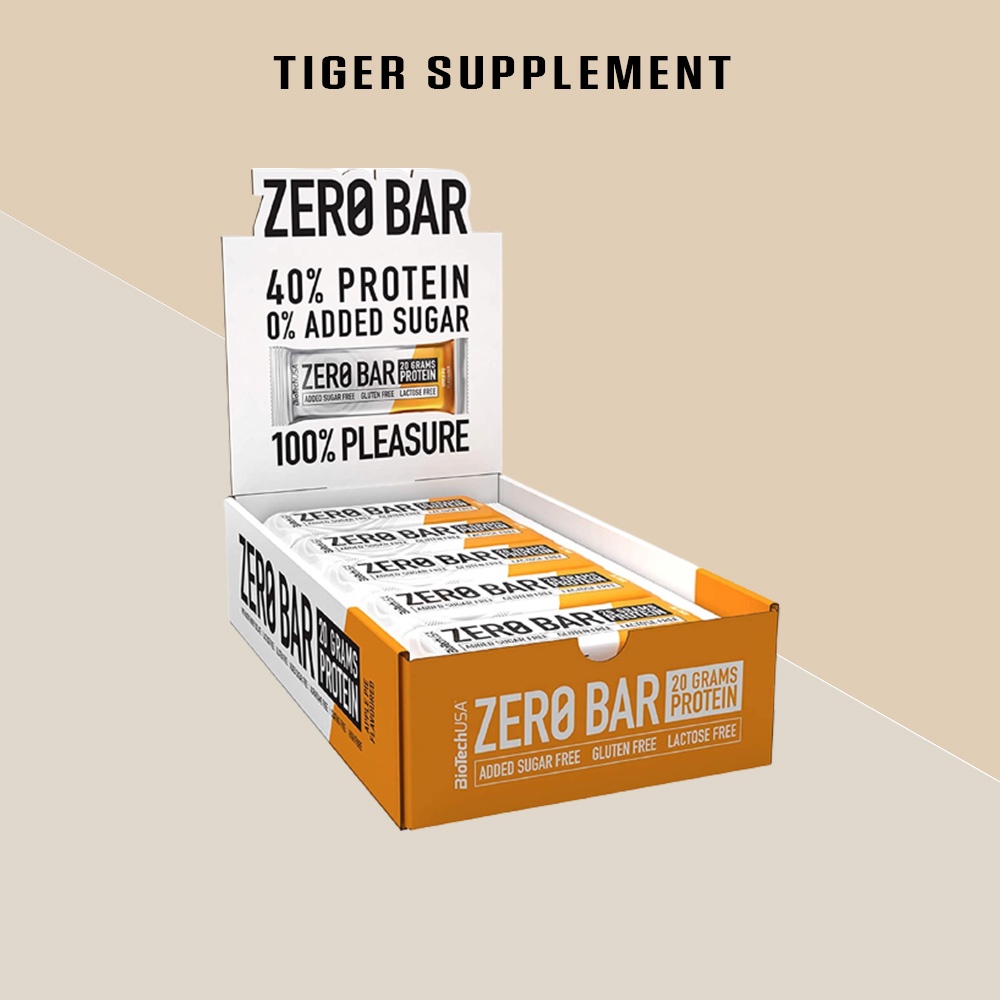 Biotech usa zero bar - bánh bổ sung 20g protein