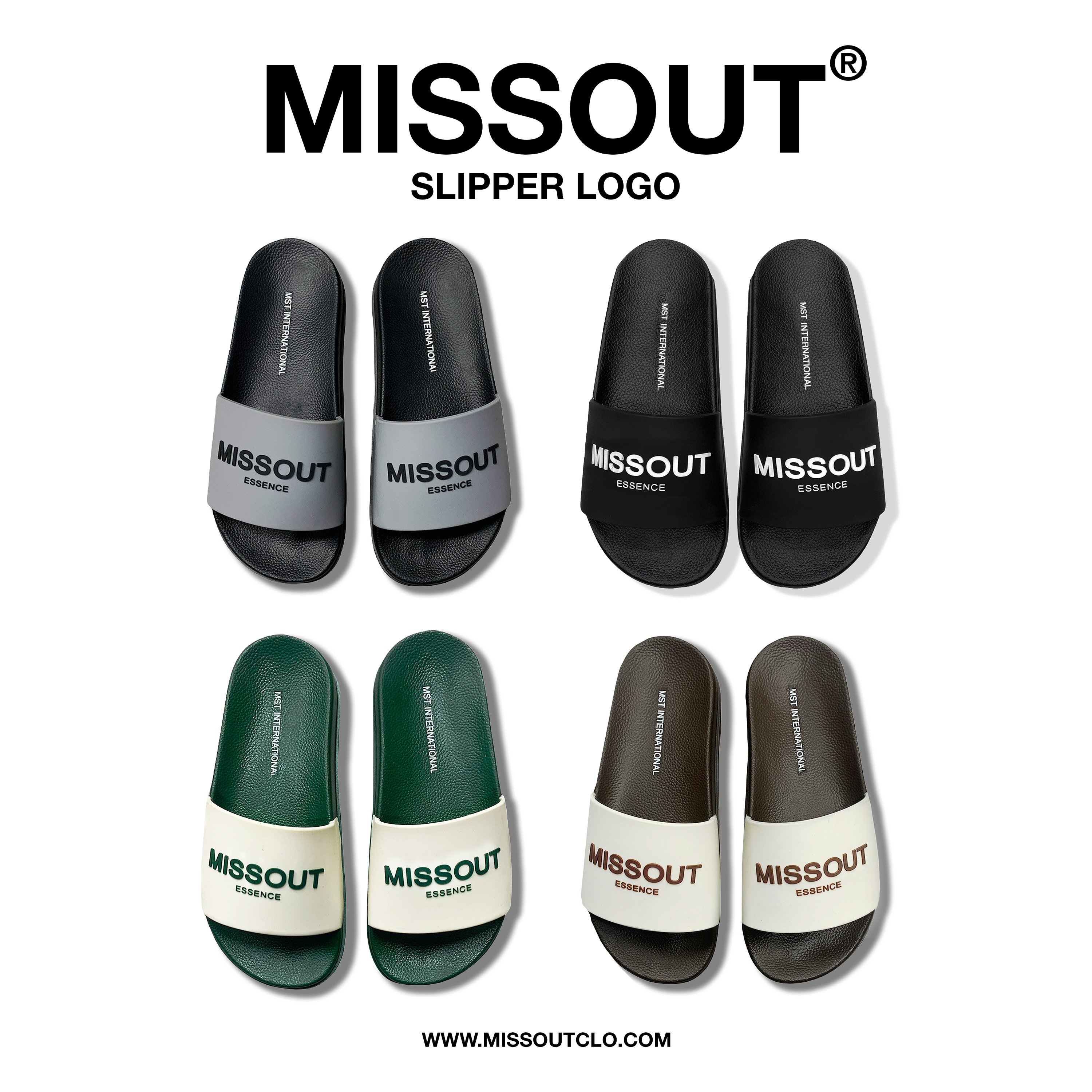 Dép logo missout