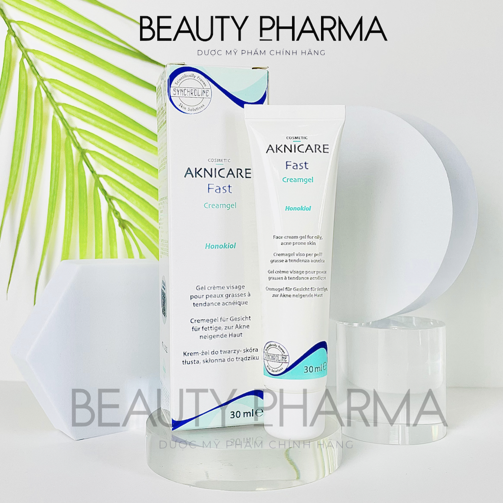 [DATE MỚI-HÀNG CÔNG TY] Aknicare Fast CreamGel – Kem Dưỡng Ẩm, Giảm Mụn, Giảm Nhờn 30ml cream gel