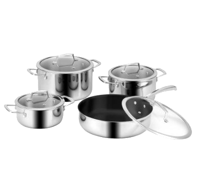 Bộ nồi chảo eurosun mc1801 luxury