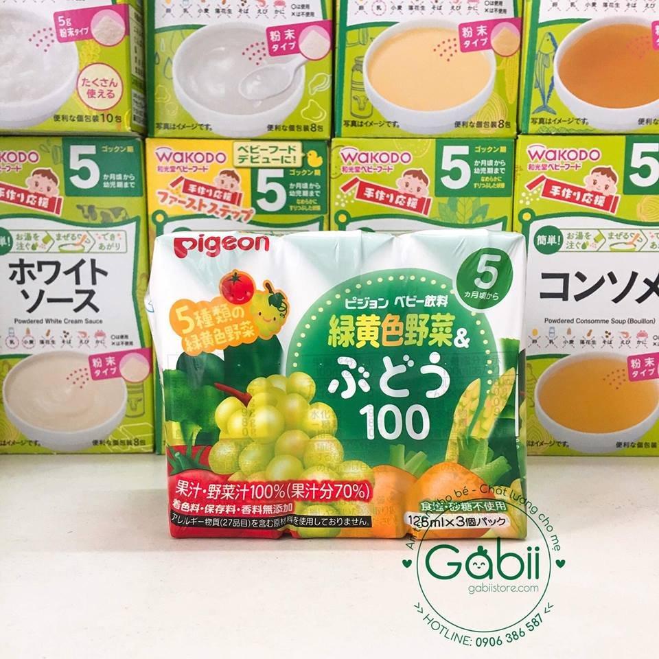 Nước ép pigeon nho cà rốt rau củ - gabii store