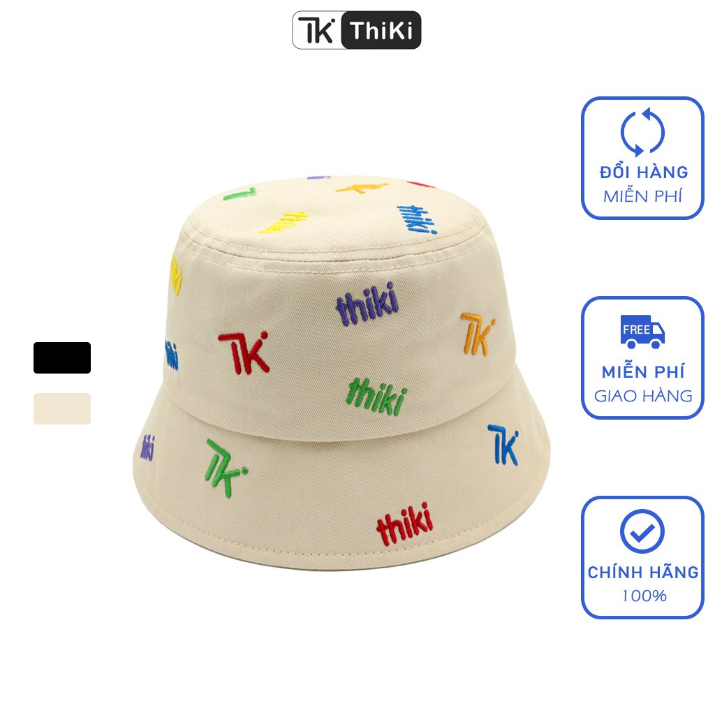 Nón Bucket Hippie Monogram THIKI chính hãng