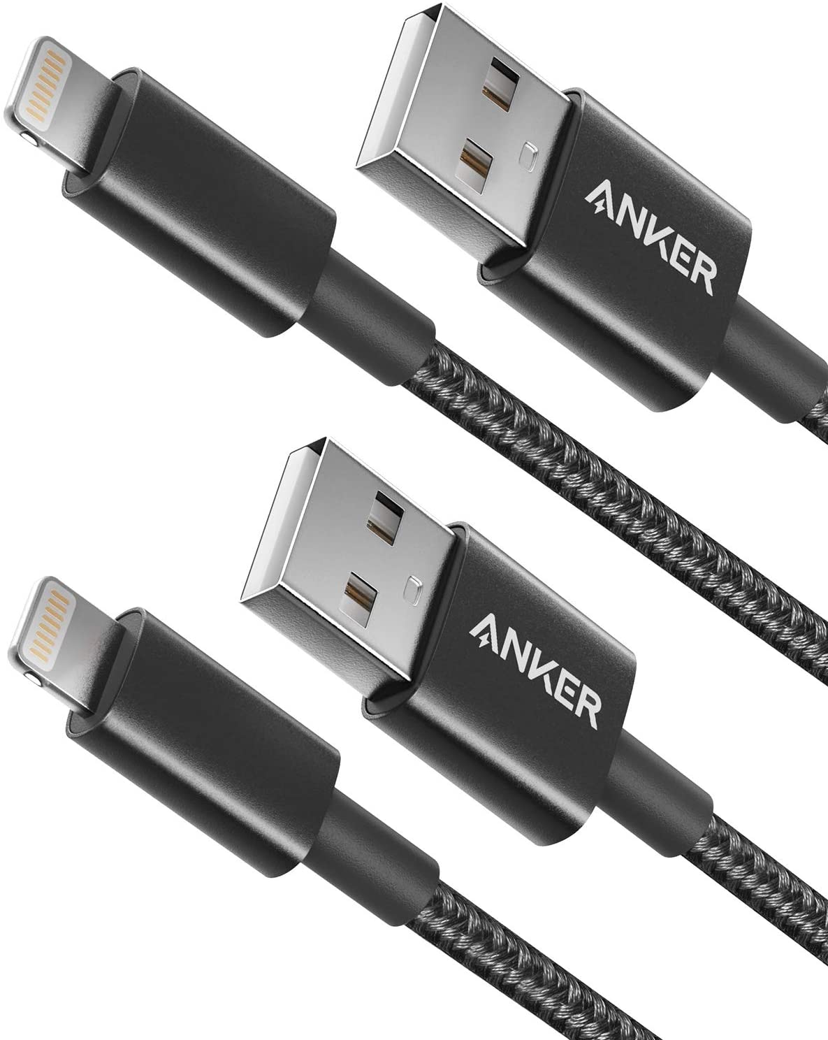 Dây sạc anker premium lightning dài 1.8m cho iphone, ipad,...- a8153