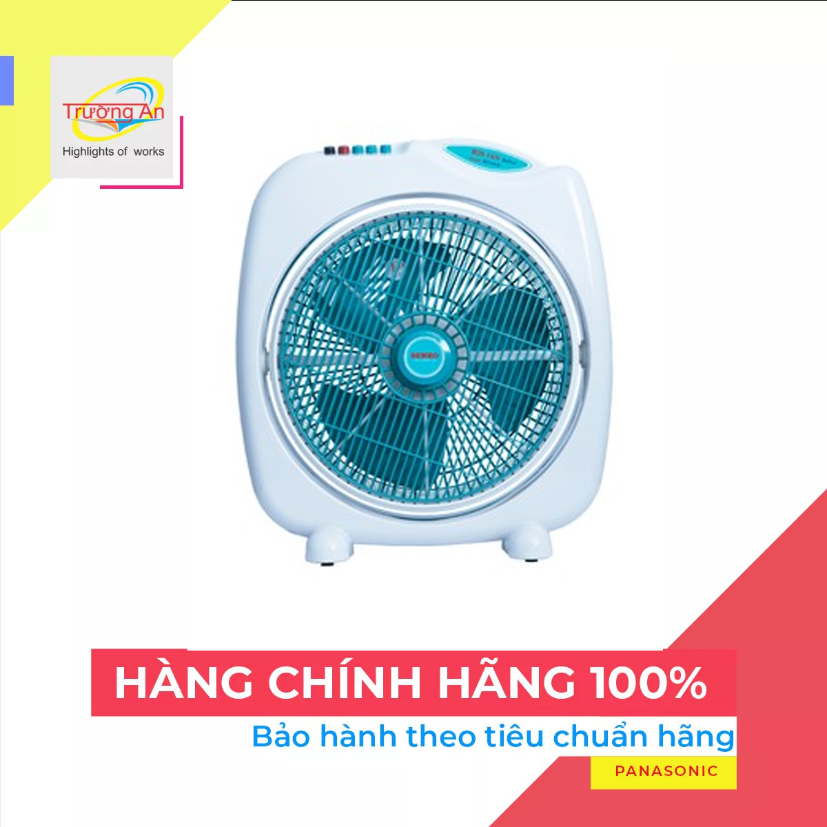 Quạt hộp, quạt bàn đảo 4 tấc senko bd1410 - hàng chính hãng